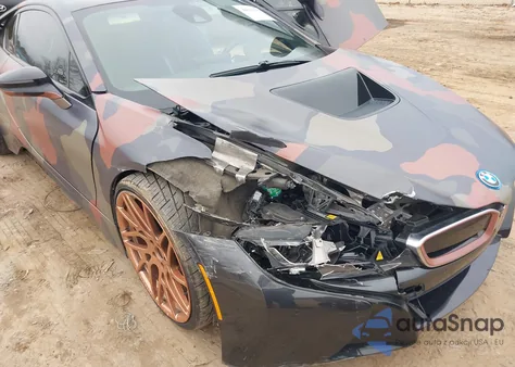 2016 BMW I8 z USA, uszkodzony, nr VIN WBY2Z2C56GV675770